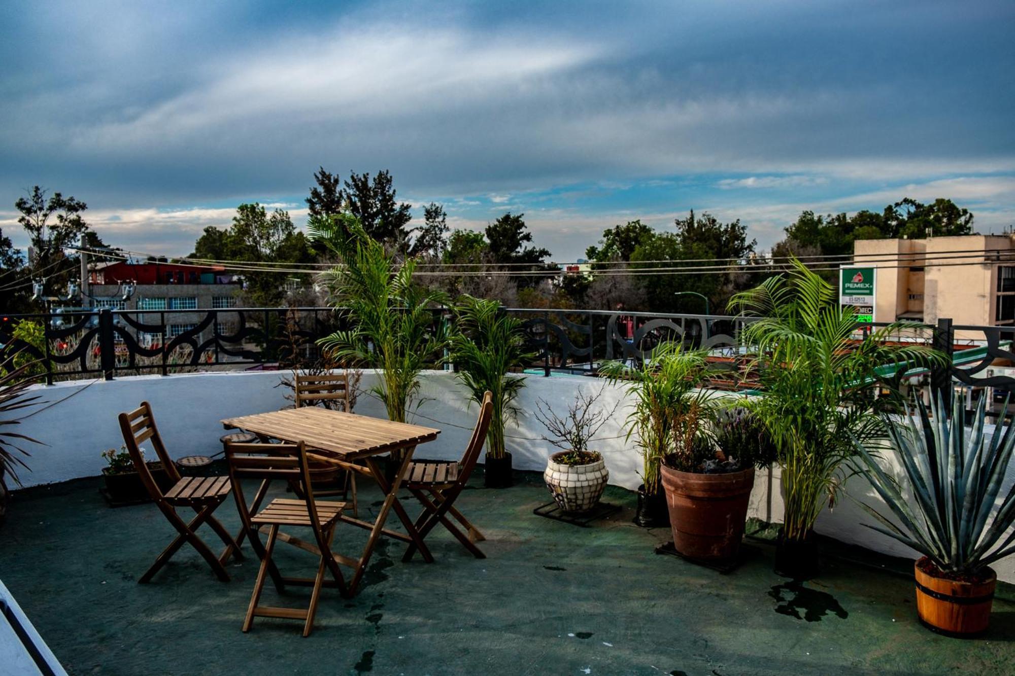 Modern Studio, Rooftop Charm, Cdmx Center2 مدينة مكسيكو المظهر الخارجي الصورة